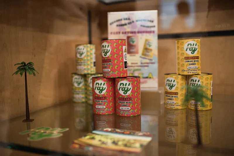 Cannabis products at East Leaf